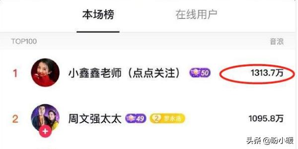 抖音销售榜
:小鑫鑫老师为什么非要在罗永浩第二次抖音直播卖货拿到榜一？