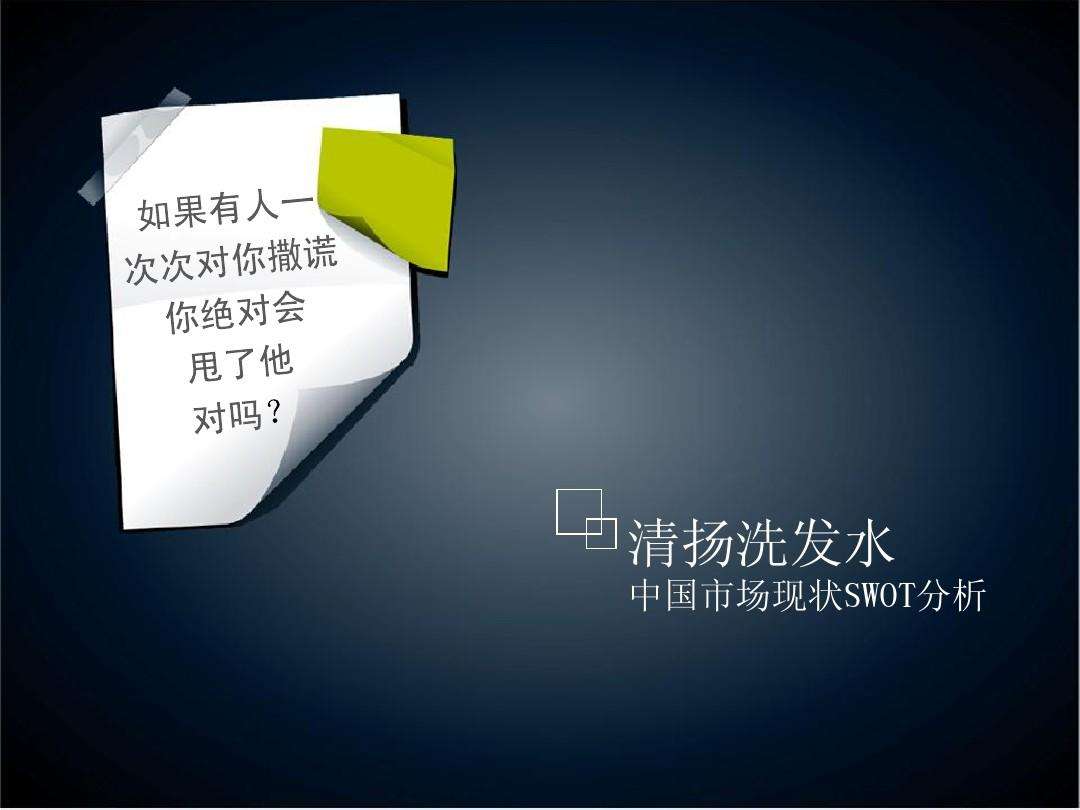 洗护产品营销方案(洗护产品营销方案SWOT分析)