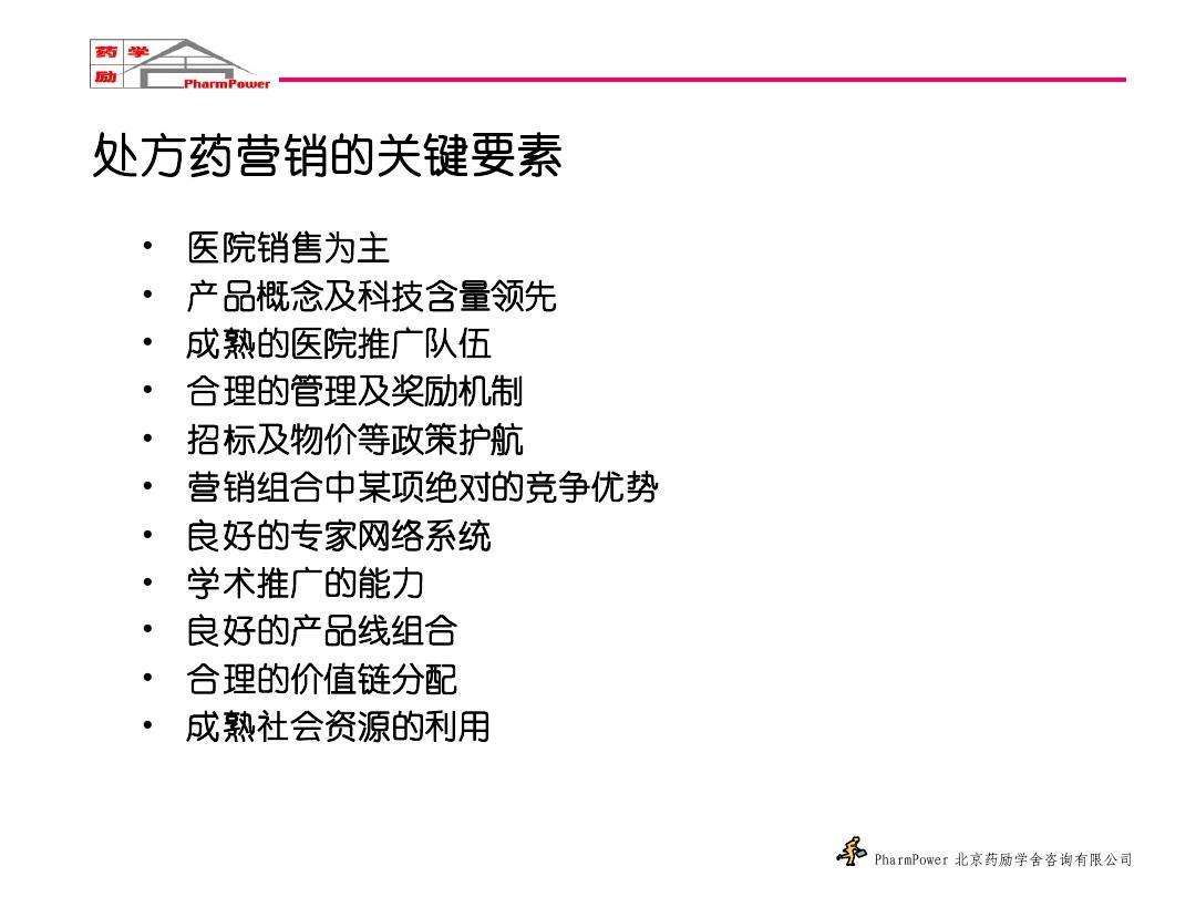 药品营销策略(药品营销策略PPT)