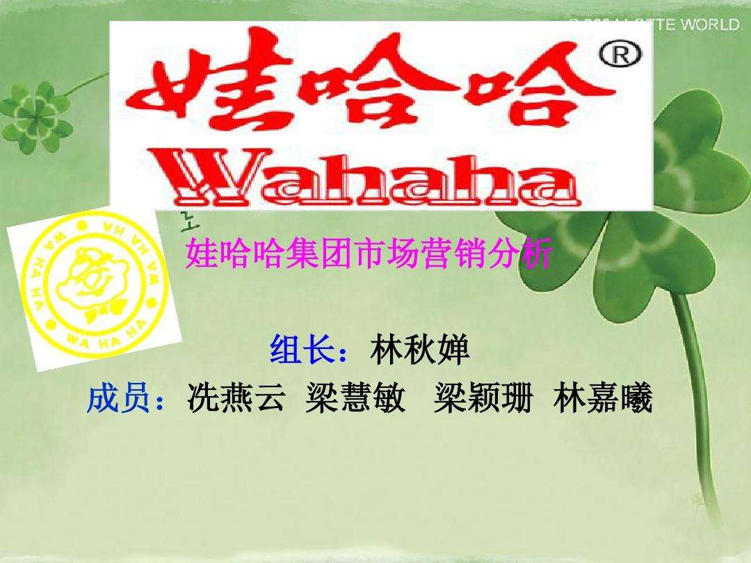 娃哈哈营销策划方案(娃哈哈营销策划方案效果评估)